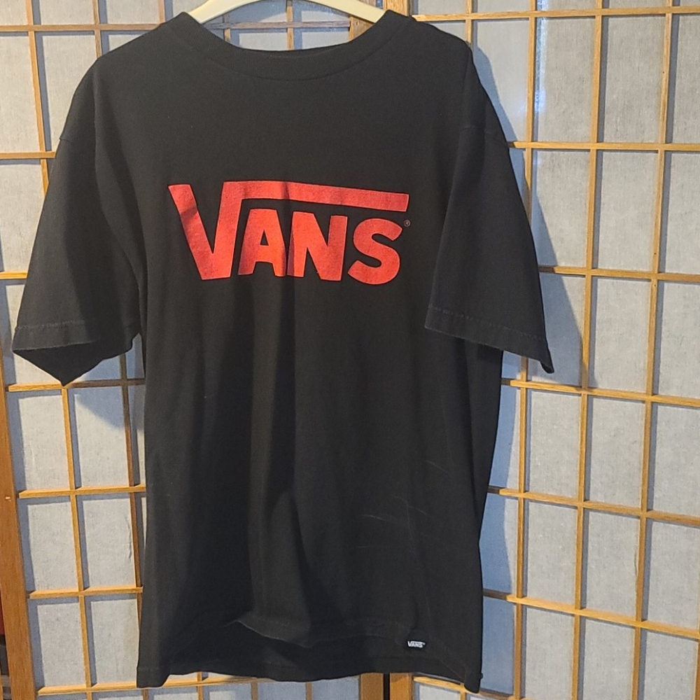Vans Black Logo tee